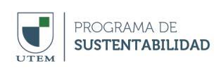 : 1 de 7 Instructivo Técnico para el Control de Consumo Energéticos e Hídricos Universidad Tecnológica Metropolitana, Campus Providencia ISO 14001:2015 Ver.