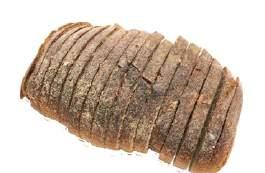 Pan rebanado de trigo Mismo tamaño rebanado en toda la