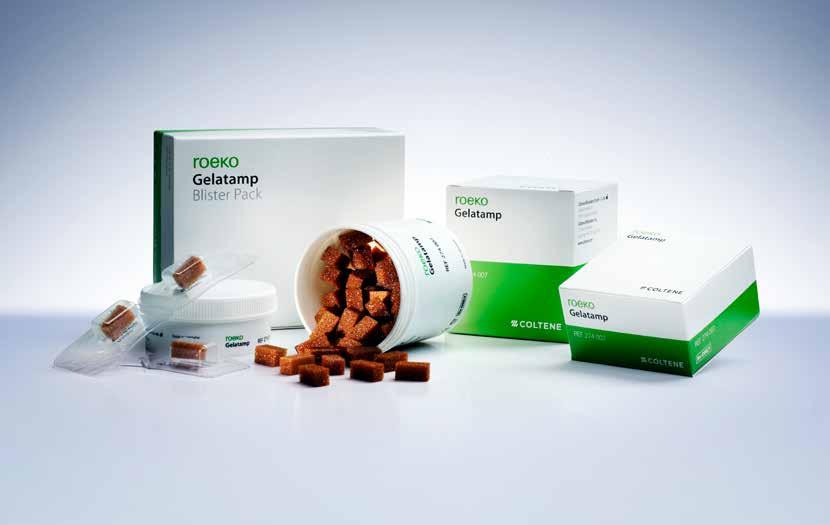 LA PLATA GANA Gelatamp es una esponja de gelatina para la profilaxis de infecciones en las heridas y de las hemorragias posteriores a extracciones.