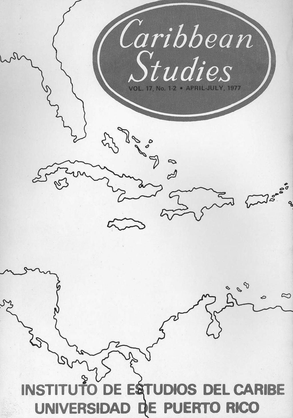 En el cincuentenario de Caribbean Studies... 23 una determinada área geográfica (Maingot 1983).