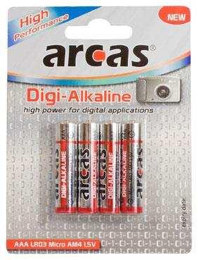Pilas Alcalinas : Tamaño: AAA / LR3 / Micro / AM4 Voltaje: 1.