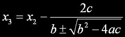 Ecuaciones algebraicas no lineales 17 * * Se computan