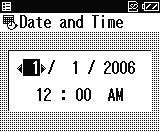 260758 HCG-801 E_ES_r10 5/30/06 3:45 PM Page 16 Always set the date and time before using the unit for the first time.