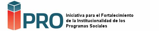 Los datos que se presentan en el siguiente documento fueron extraídos de la base de datos de la Iniciativa para el Fortalecimiento de la Institucionalidad de los Programas Sociales (IPRO).