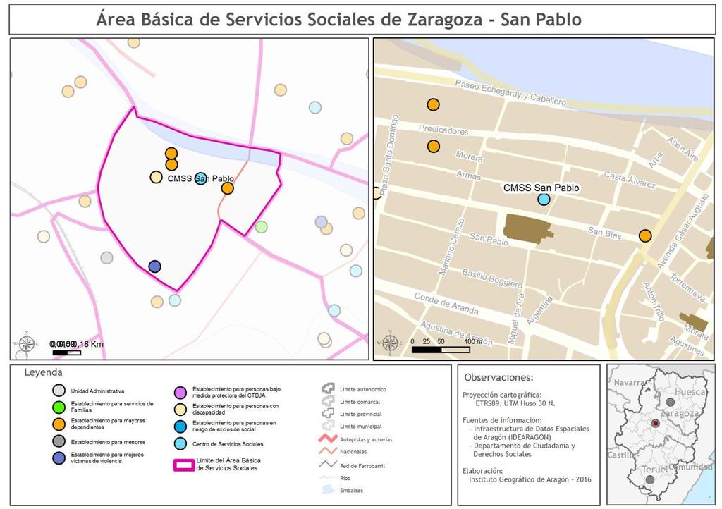 Datos de interés. Población total Población extranjera Población Zaragoza Capital 664.953 67.