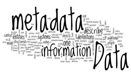 Metadatos Información estandarizada relacionada con obras, datos procesados o estadísticas de monitoreo, que facilitan su correcta identificación, búsqueda y acceso a