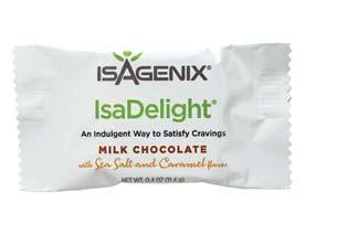 Los Isagenix Snacks proporcionan suficientes nutrientes y calorías controladas, para que calmes los antojos con poco efecto en el proceso digestivo.