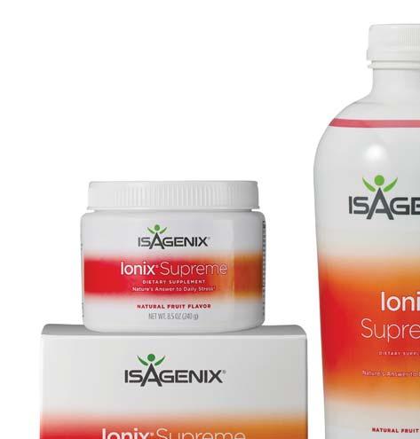 Ionix Supreme QUÉ Es un concentrado botánico patentado que se toma diariamente, diseñado para combatir los efectos negativos del estrés.