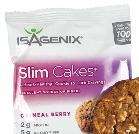 Slim Cakes QUÉ Son galletas cardiosaludables para satisfacer los antojos por algo dulce, con 100