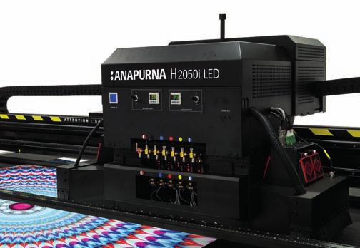 Impresión de placas automáticas y de múltiples placas Las impresoras Anapurna H2050i y H2500i pueden contar con un alimentador de placas automático a fin de aumentar la productividad de forma