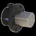 NR-00 FV Válvula de retención tipo wafer - Foot Valve (válvula de pie) La línea de válvulas de pie NR-00 se refiere a válvulas unidireccionales o antisifón con malla de filtración.