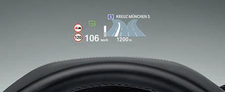 En caso de aviso de colisión, se emite una señal acústica y se preparan los frenos para la máxima desaceleración. Driving Assistant Plus.