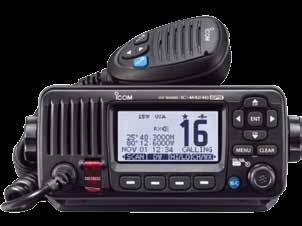 Radios Móviles Marinos VHF IC-M200 Rendimiento, Desempeño, Calidad y el Valor que Estaba Buscando 25 W Fabricado en Ambiente ISO 9001:2008 3 Años de Garantía SUMERGIBLE IPX7 (Excepto cables) Rango de