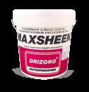 MAXSHEEN -F Revestimiento impermeable en base a resinas acrílicas y silanos en dispersión acuosa para protección y acabado decorativo, de uso en exteriores e interiores.