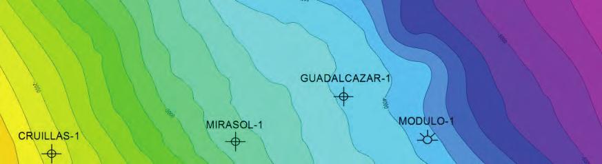 El pozo navegó horizontalmente 1,500 metros dentro de la formación Pimienta del Jurásico Superior, figura 4.9.