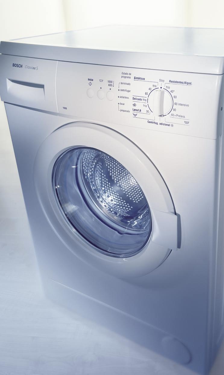 Lavadoras Classixx Nuevos hogares. Nuevas lavadoras Las nuevas lavadoras Classixx de Bosch son ideales para familias pequeñas o para segundas residencias.