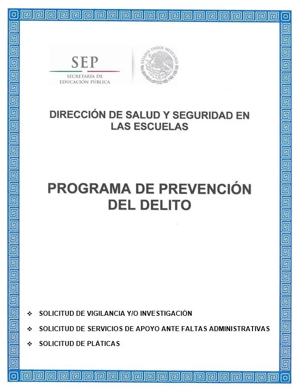 EX-12 PROGRAMA DE PREVENCIÓN DEL DELITO