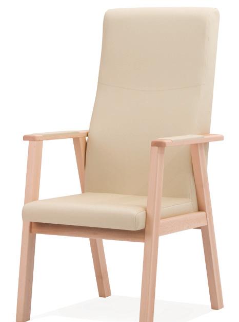 Versión de sillón RB y RA más ligera idónea para uso en combinación con cualquiera de las