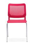 Disponible en versión silla o sillón, y apilable para una mayor comodidad de uso.