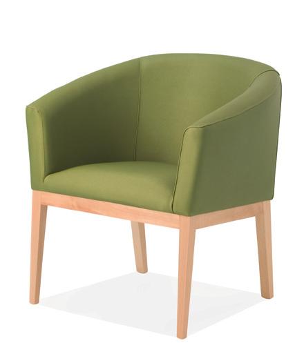 dai design: Estudio Seniorcare El sillón de una plaza DAI destaca por su diseño de líneas envolventes y suaves. Una pieza que destaca en cualquier proyecto decorativo.