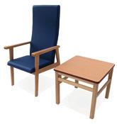 ínsula design: Seniorcare Studio La colección de mesas de centro y rincón INSULA ofrece un cuidado diseño a la vez que una gran robustez.