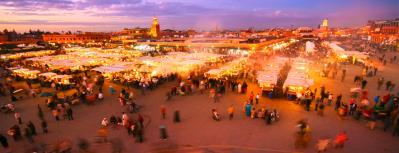 Día 4. Aremd / Imlil / Marrakech. Llegada a Marrakech día libre para visitar la ciudad. Una tarde noche para sentir los encantos de La Medina y su famosa plaza Jmal-fna Puro Marruecos!! Día 5.