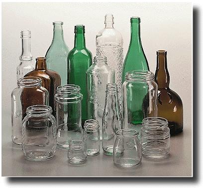 VIDRIO HUECO: Las botellas, tarros y otros recipientes de vidrio se fabrican mediante un proceso automático que combina el prensado (para formar el extremo abierto) y el