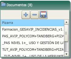 AMPLIAR EL CONTENIDO DE LA PIZARRA Es posible ampliar una parte de la pizarra o documento con la herramienta Lupa o con el Visor de documentos.