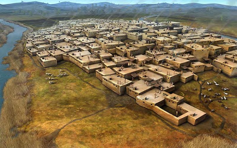 Neolítico. Transición de aldea a ciudad Katal Hüyük. http://culturacienciaysaber.
