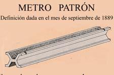 "Toma de la Bastilla Jean-Pierre Houël Más tarde, después de descubrirse que la forma de la Tierra no es esférica, el metro se definió como la distancia entre dos líneas finas trazadas en una barra