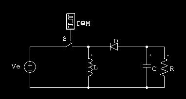 Convertidores y Fuentes Modulares Capítulo 3 24 d) 3.11 Convertidor Elevador. a) Voltaje en inductor. b) Corriente en inductor. c) Corriente en diodo.