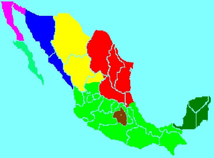 Regiones Tarifarias 1 5 6 2 4 1 Región Baja California 2 Región Baja California Sur 3 Región