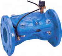 Manual hydraulic valve (4710) NR hydro-membrane reinforced with nylon. Gas threaded ends. Body iron G-25. With epoxy paint. PN-10.