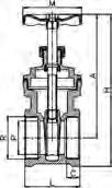 Extremos rosca gas (BSP) H-H - ISO 228/1. Volante aluminio. Brass gate valve Also available NPT thread (3221N). PN 20. Standard bore. Brass construction UNE-EN 12165. Max. temp. 180ºC.