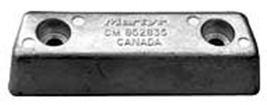 Upper gear cover SX-A anode. CM3883728 - Cinc / Zinc - R.O.:3888814 1,08 kgs CM3883728A - Aluminio/Aluminum - R.