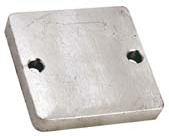 Dimensiones / Dimensions TEN00207 200 x 44 x 40 mm. 1,740 kg Anodo para flaps. Plates anodes for flaps.
