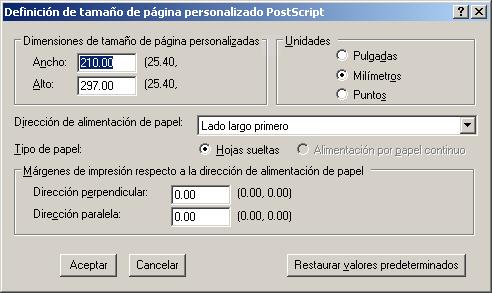 Windows Server 2003: Haga clic en Inicio, seleccione Panel de control y a continuación seleccione Impresoras y faxes.