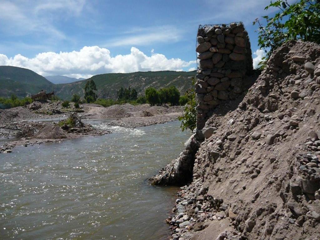 río Pongora Daños en