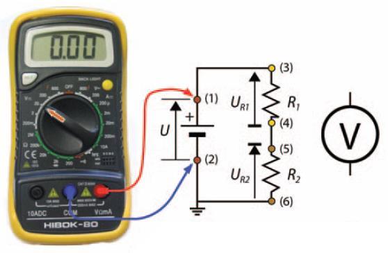 1) Asegurar del tipo de corriente, continua (DC) o alterna (AC), que va a medir.