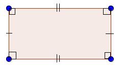 rectos Rectángulo Tiene dos lados iguales y paralelos y 4 ángulos rectos.