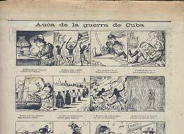 Doc. 2 Pseudo auca satírica de 20 vinyetes sobre la Guerra d Independència de Cuba (1895 1898) [publicada entorn 1896 a La
