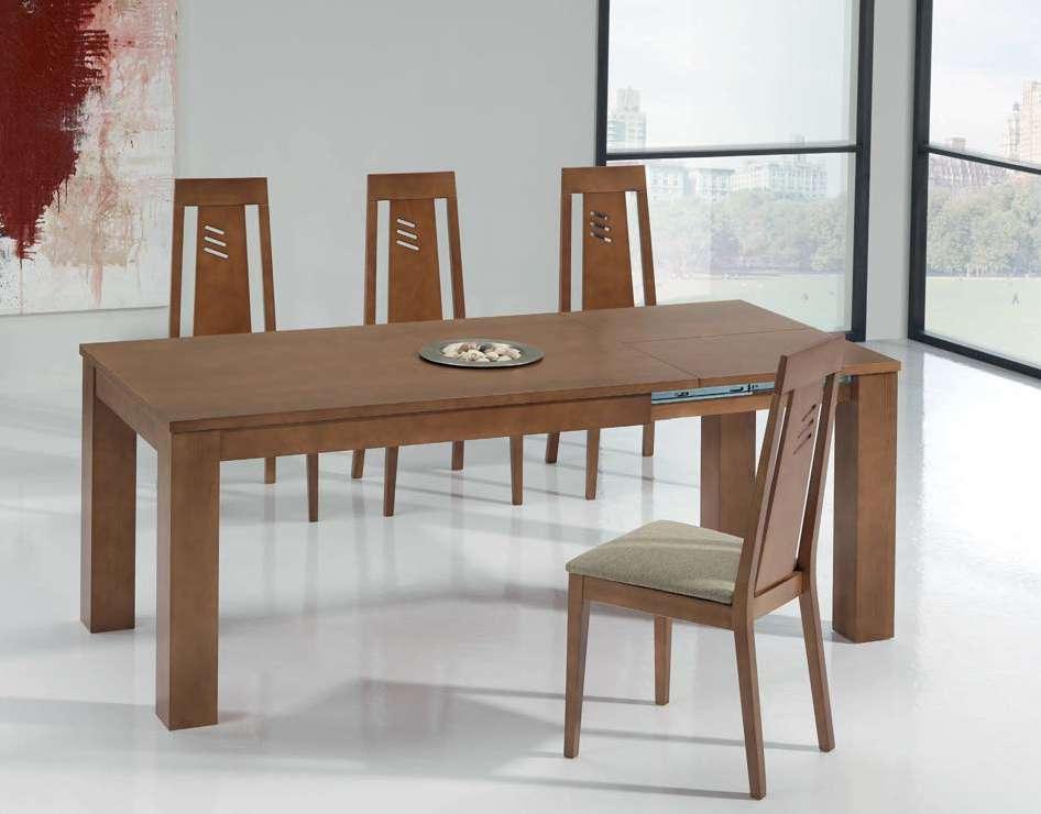 Modelo 115 La mesa modelo 115 es la mesa de comedor polivalente por excelencia, sus líneas rectas y patas extra-gruesas confieren a esta mesa