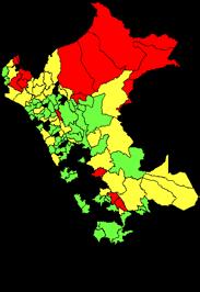 Programa Nacional de Control de laria Estratificación Epidemiológica de la laria por Provincias según I.P.A. - Perú 1999 2000 1999 2000 Muy Alto R.: IPA >=50 x 1,000 Alto Riesgo: IPA >=10 x 1,000 M.