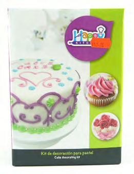 00 Clave: 4-0398 Producto: Kit de decoración para pastel