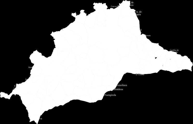 de Andalucía: Sevilla Provincia de Málaga, dividida en