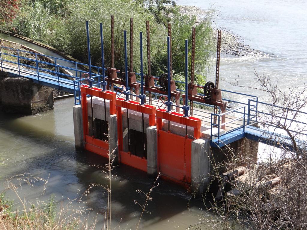 Obras de Riego Factibilidad y Diseño Terminado Sistema de Riego Canal Almahue, Pichidegua