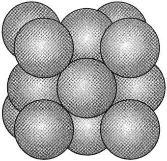 14 posiciones ocupadas - los 8 vértices y los 6 centros de las caras 4 átomo por celda