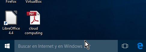 en la parte inferior izquierda del Escritorio de Windows 10, como muestra la Imagen #4.