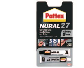 Pattex Profesional Nural Metal - Soldaduras y masillas reparadoras Nural-2