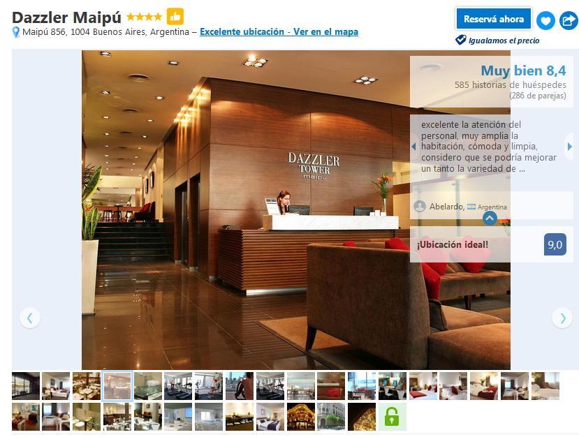 com/es Hotel Dazzler Maipú, 4* https://www.
